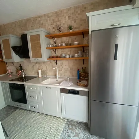 펜션 Cesme'de Konforunda Alacati Tas Ev Tasarimli Sifir Esyali Çeşme