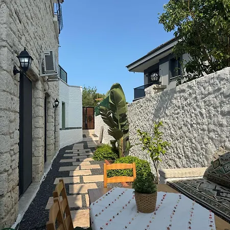 Cesme'de Konforunda Alacati Tas Ev Tasarimli Sifir Esyali